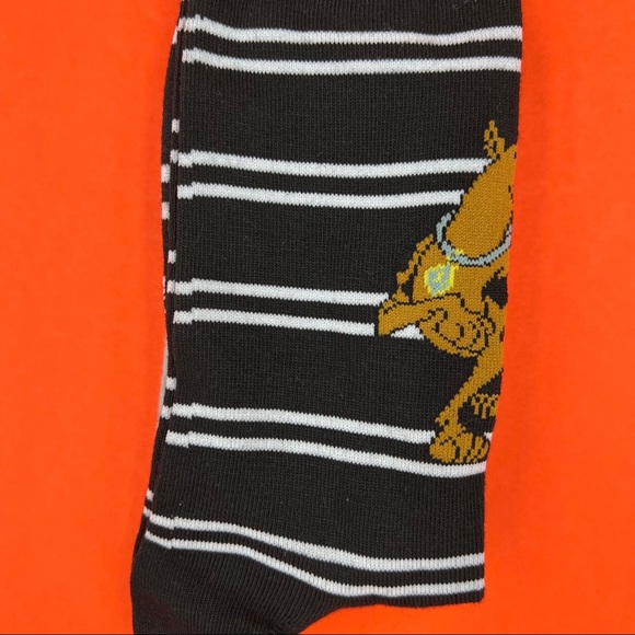 Scooby Doo WB Classic Cartoon Crew Socks 2 Pairs Mens Womens Novelty Gift - Picture 4 of 7